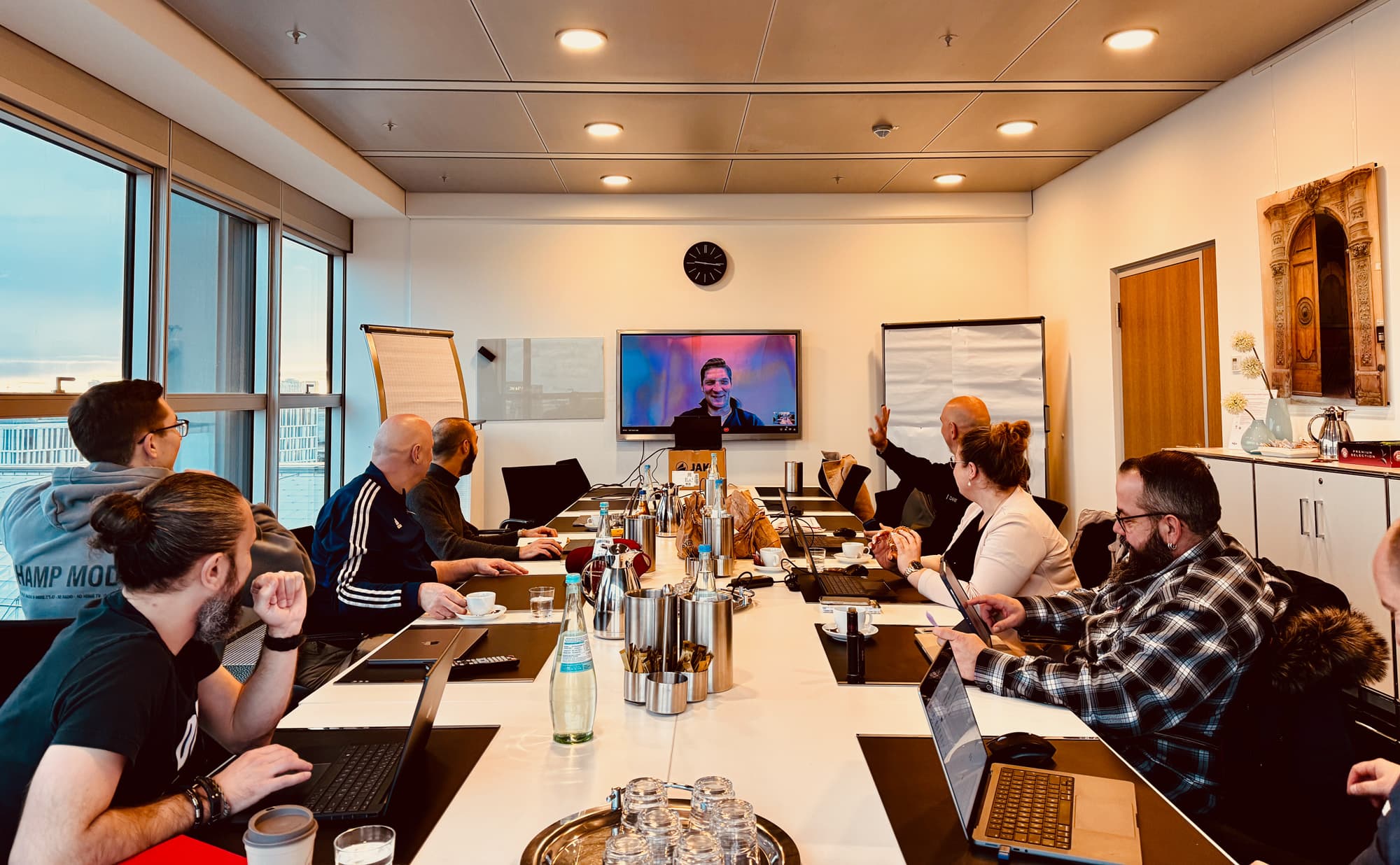 Foto von der Firmenfeier